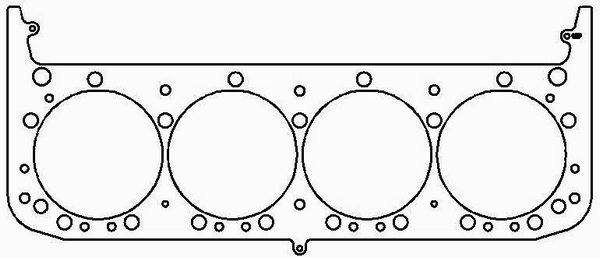 .052" MLX Cylinder Head Gasket, 4.220" Gasket Bore.